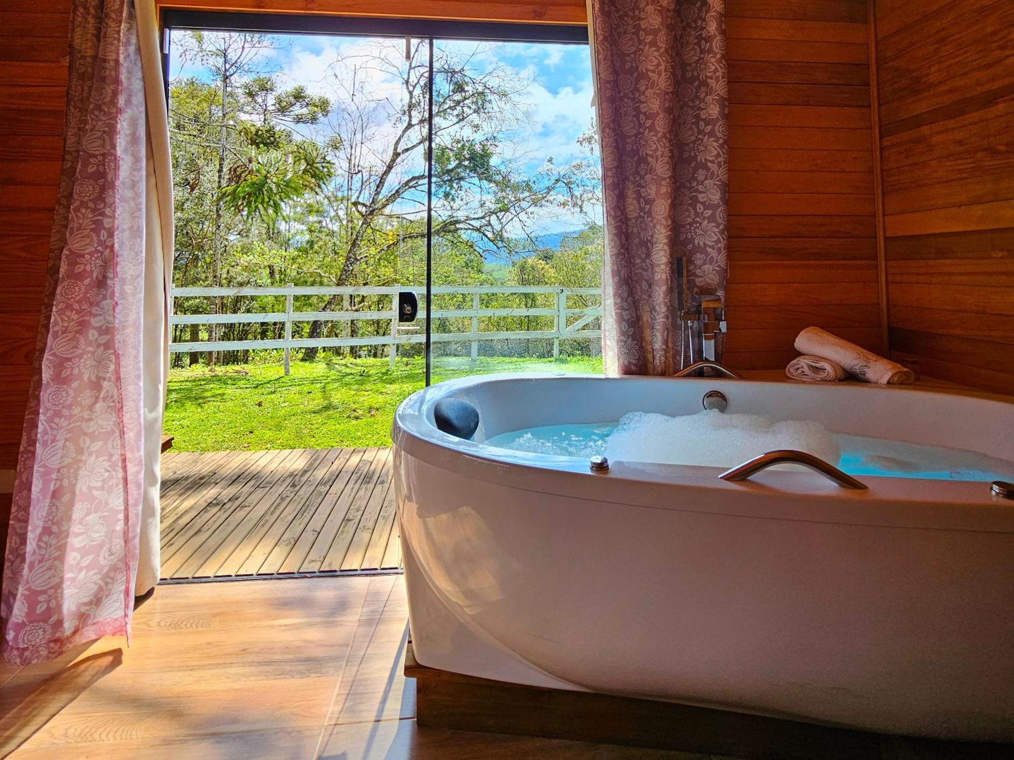 Cabana Com Hidromassagem Bom Retiro  Dış mekan fotoğraf